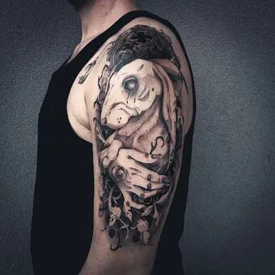 Paproci Cienie Tattoo